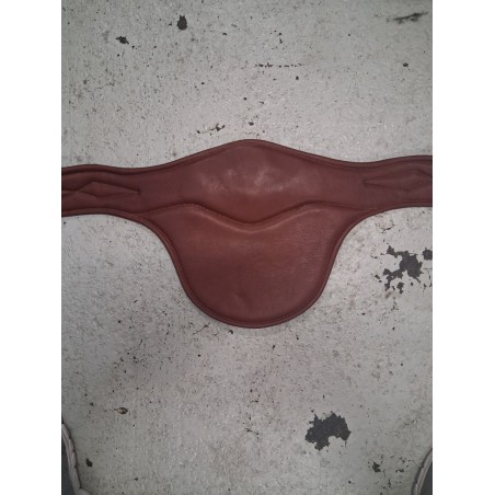 OCCASION sangle bavette contact CWD 135 choco / argent