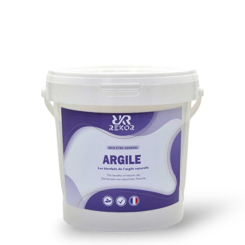 argile en poudre 1kg rekor