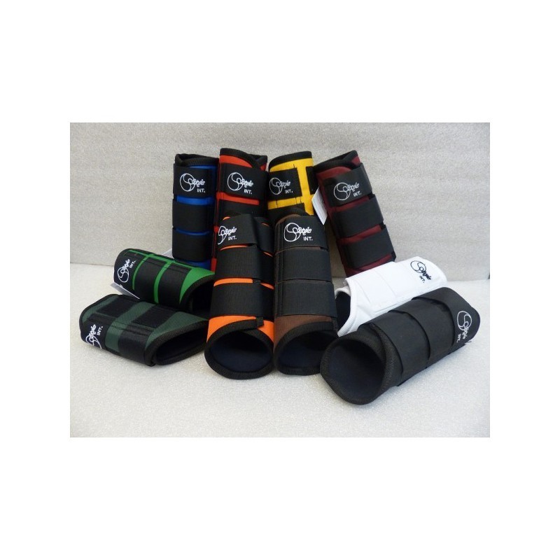 guetres anterieur noir cross style