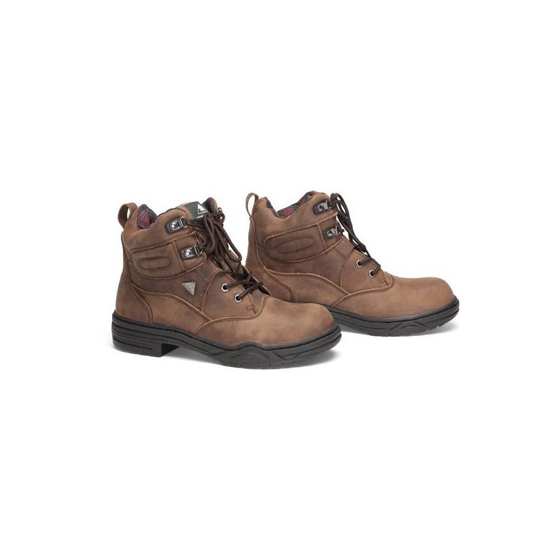 boots marron rider mountain horse