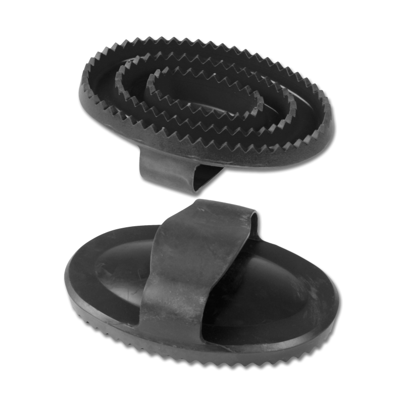 etrille ovale caoutchouc