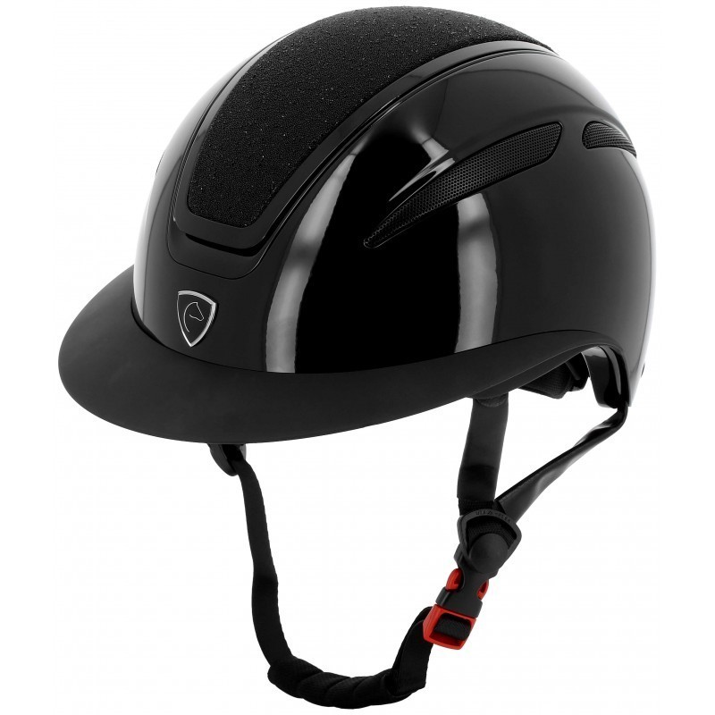 casque brillant top lame equitheme