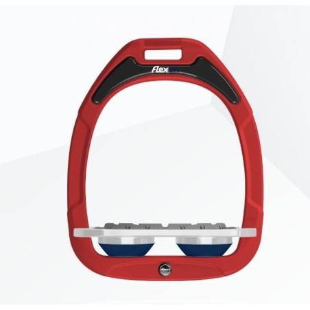 destock etrier green composite rouge/gris/marine flex-on