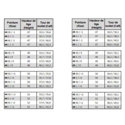 bottes aries sans lacets tige +1 EGO7