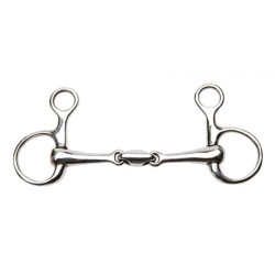 mors baucher double brisure inox